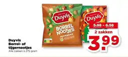 PLUS Duyvis Borrel-of tijgernootjes aanbieding