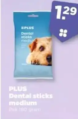 PLUS PLUS Dental sticks medium aanbieding