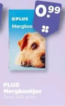 PLUS PLUS Mergkoekjes aanbieding