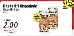 Budget Food Hands Off Chocolade aanbieding