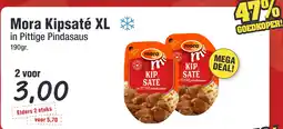 Budget Food Mora Kipsaté XL in Pittige Pindasaus aanbieding