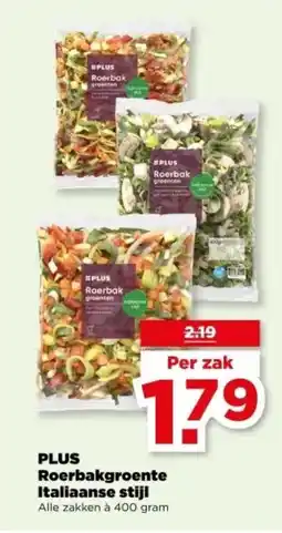 PLUS PLUS Roerbakgroente italiaanse stijl aanbieding