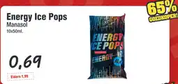 Budget Food Energy Ice Pops aanbieding