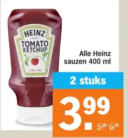 Albert Heijn Alle Heinz sauzen aanbieding