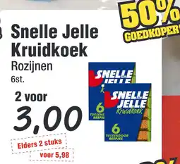 Budget Food Snelle Jelle Kruidkoek aanbieding