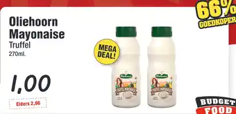 Budget Food Oliehoorn Mayonaise Truffel aanbieding