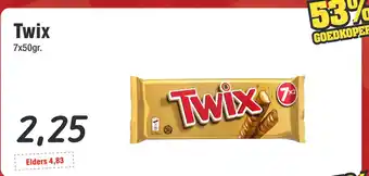 Budget Food Twix aanbieding