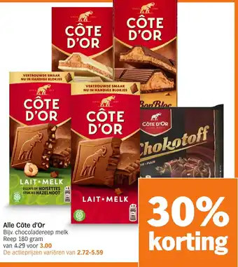 Albert Heijn Alle Côte d'Or aanbieding
