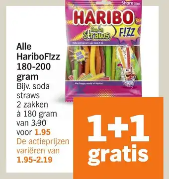 Albert Heijn Alle HariboF!zz aanbieding