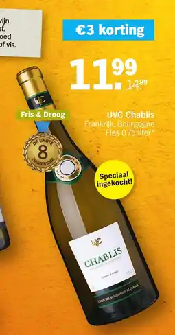 Albert Heijn UVC Chablis aanbieding