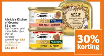 Albert Heijn Alle Lily's Kitchen of Gourmet aanbieding