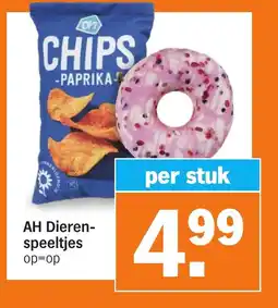 Albert Heijn AH Dieren- speeltjes aanbieding