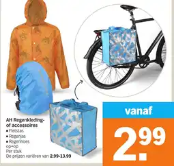 Albert Heijn AH Regenkleding- of accessoires aanbieding