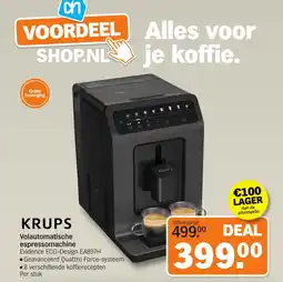 Albert Heijn Krups Volautomatische espressomachine aanbieding