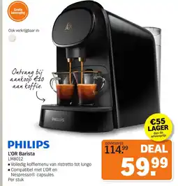Albert Heijn Philips L'or barista aanbieding