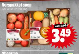 Dirk Verspakket soep aanbieding