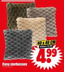Dirk Cosy sierkussen aanbieding