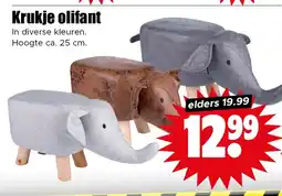 Dirk Krukje olifant aanbieding