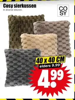 Dirk Cosy sierkussen aanbieding