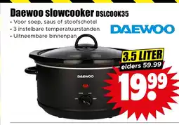 Dirk Daewoo slowcooker aanbieding