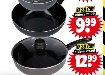 Dirk Brabantia Signal keramische wok of hapjespan aanbieding