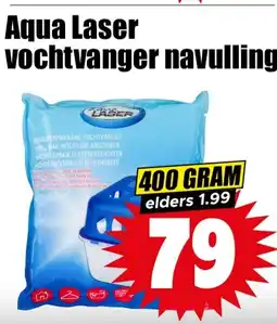 Dirk Aqua Laser vochtvanger navulling aanbieding