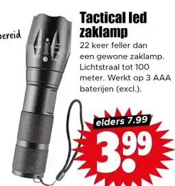 Dirk Tactical led zaklamp aanbieding