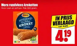 Dirk Mora rundvlees kroketten aanbieding