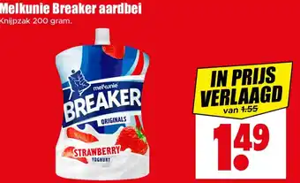 Dirk Melkunie Breaker aardbei aanbieding
