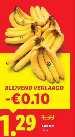 Lidl Bananen aanbieding