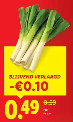 Lidl Prei aanbieding