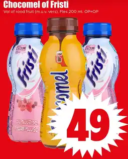 Dirk Chocomel of Fristi aanbieding
