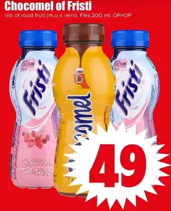 Dirk Chocomel of Fristi aanbieding