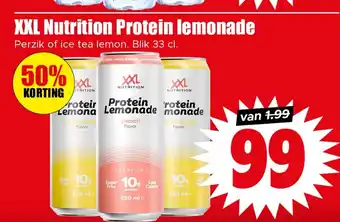 Dirk XXL Nutrition Protein lemonade aanbieding