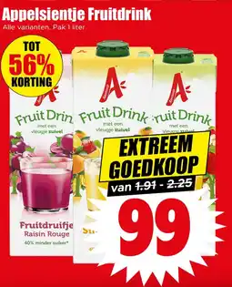 Dirk Appelsientje Fruitdrink aanbieding