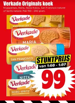 Dirk Verkade Originals koek aanbieding
