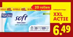 Lidl Floralys soft toiletpapier aanbieding