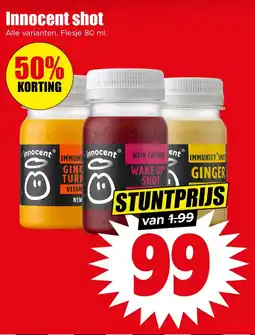 Dirk Innocent shot aanbieding