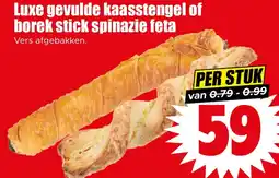 Dirk Luxe gevulde kaasstengel of borek stick spinazie feta aanbieding