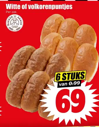 Dirk Witte of volkorenpuntjes aanbieding