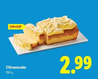 Lidl Citroencake aanbieding