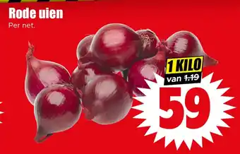 Dirk Rode uien aanbieding