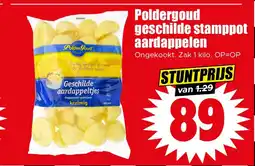 Dirk PolderGoud geschilde stamppot aardappelen aanbieding