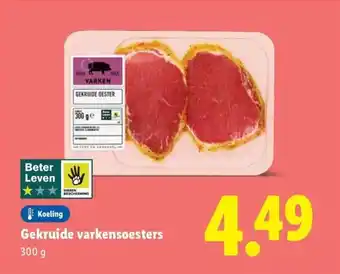Lidl Gekruide varkensoesters aanbieding