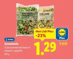 Lidl Groentemix aanbieding