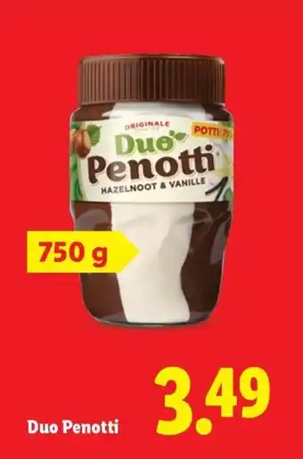 Lidl Duo Penotti aanbieding