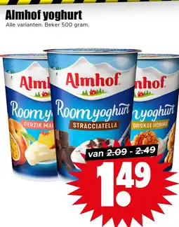Dirk Almhof yoghurt aanbieding