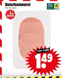 Dirk Boterhamworst aanbieding