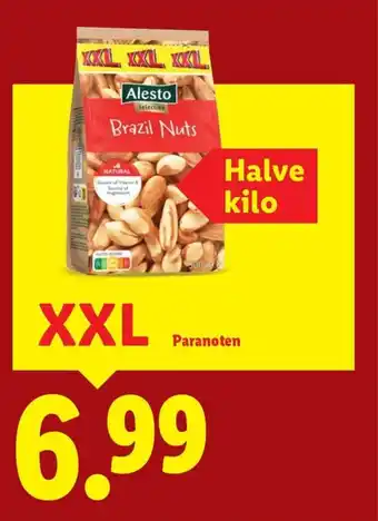 Lidl Paranoten aanbieding