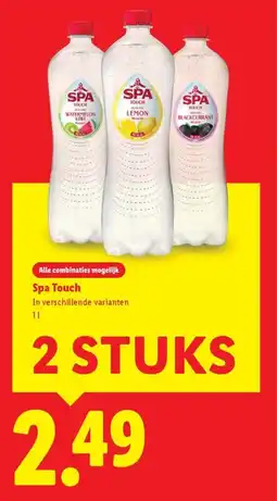 Lidl Spa Touch aanbieding